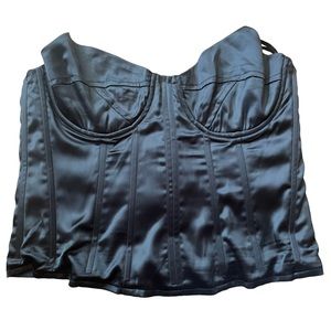 prettylittlething corset tube top